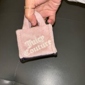 Juicy Couture Blush Velvet Mini Tote